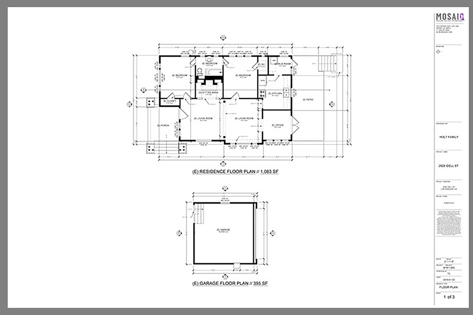 MOSAIQ as-built